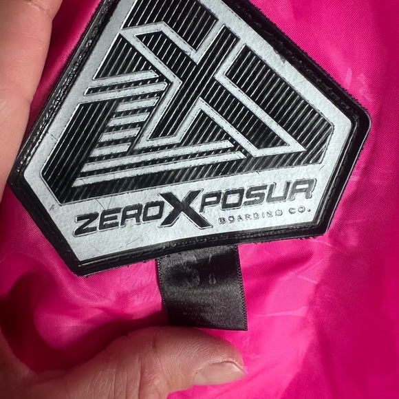 ZeroXposur Black and Pink Puffer Jacket - Picture 7 of 7